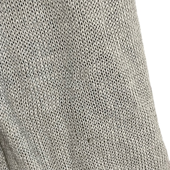 J. Jill NWT Poncho Sweater Womens One Size Linen Blend Side-Tie Green Pullover - Picture 2 of 6